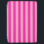 Verticale Stripes Hot Pink iPad Air Cover<br><div class="desc">Verticale strepen - roze en hete roze.</div>