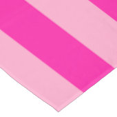 Verticale Stripes Hot Pink Tafelkleed (Gekanteld)