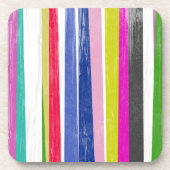 Verticale strips bier onderzetter (Voorkant)