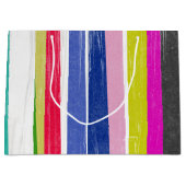 Verticale strips groot cadeauzakje (Voorkant)