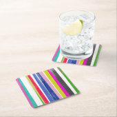 Verticale strips kartonnen onderzetters (Insitu)