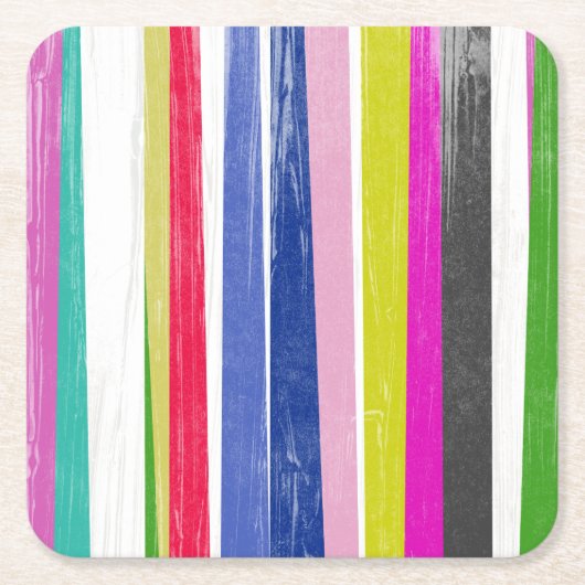 Verticale strips kartonnen onderzetters (Voorkant)