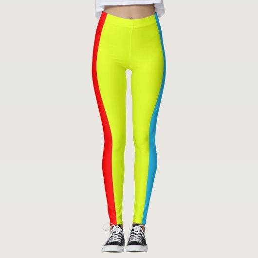 Verticale strips leggings (Voorkant)