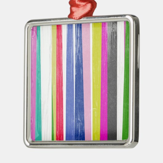 Verticale strips metalen ornament (Links)