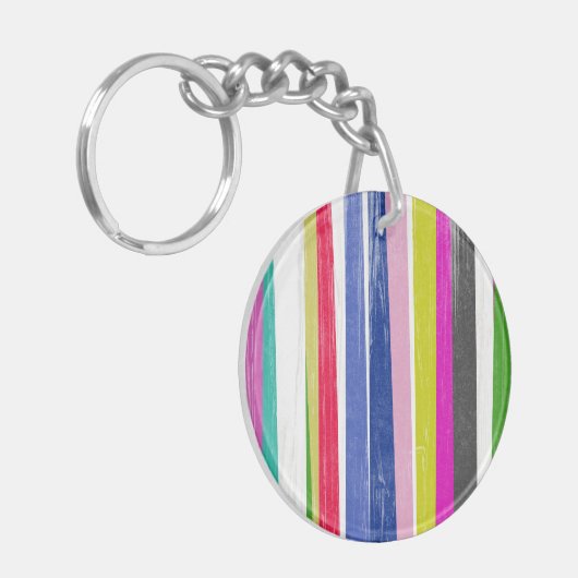 Verticale strips sleutelhanger (Voorkant Links)