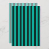 Verticale strips stijldecor turquoise (Voorkant / Achterkant)