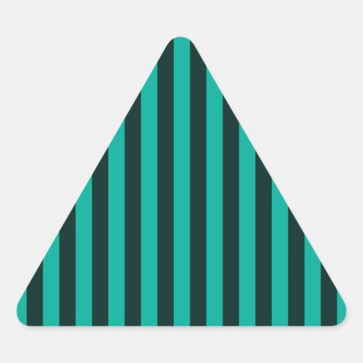 Verticale strips stijldecor turquoise sticker (Voorkant)