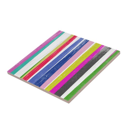 Verticale strips tegeltje (Zijkant)