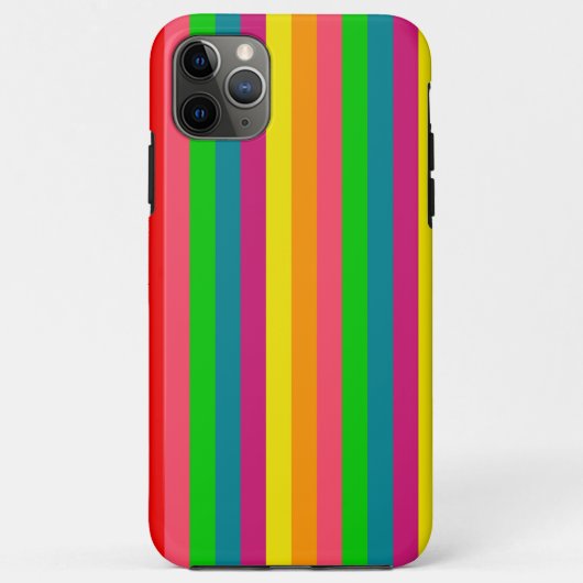 Verticale strips voor meerkleurige regenboog Case-Mate iPhone case (Achterkant)