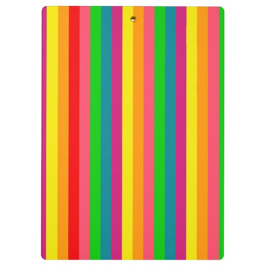 Verticale strips voor meerkleurige regenboog klembord (Achterkant)