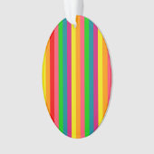 Verticale strips voor meerkleurige regenboog ornament (voorkant)