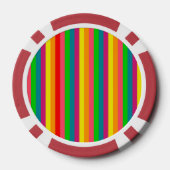 Verticale strips voor meerkleurige regenboog poker chips (Achterkant)