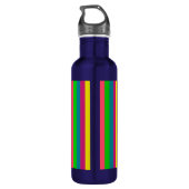 Verticale strips voor meerkleurige regenboog waterfles  (Achterkant)