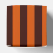 Verticale strips voor verbrand Sinaasappel, stijl Bedankdoosjes (Bovenkant)