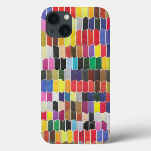 Verticale Swatches Collage met Schaalranden Case-Mate iPhone Case