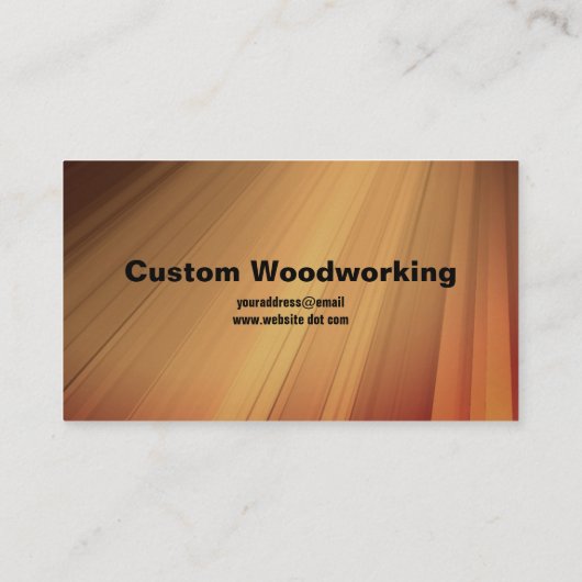 Verticale tapecarpingwerker visitekaartje (Achterkant)