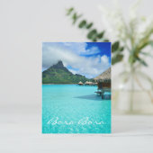 Verticale tekstkaart Bora Bora Bora Briefkaart (Staand voorkant)