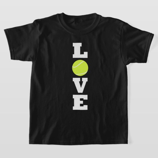 Verticale tennissenspeler of coachingboeien t-shirt (Laagn)