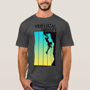 Verticale Therapie Vertrouw op je grip Klimmers Kl T-shirt