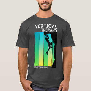 Verticale therapie Vertrouw op je grip Klimmers Kl T-shirt