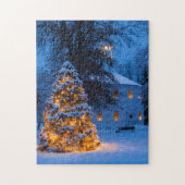 Verticale Vermont Round Church Legpuzzel (Verticaal)