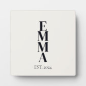 Verticale vetnaamstapel fotoplaat (Voorkant)