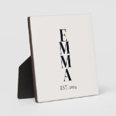 Verticale vetnaamstapel fotoplaat (Voorkant)