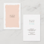 Verticale Visitekaartjes (Voorkant / Achterkant)