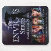 Verticale vorige serie Mousepad Muismat (Voorkant)