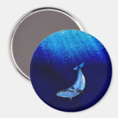 Verticale walvisbewegingsschaal naar beneden in oc magneet (Voorkant / Achterkant)