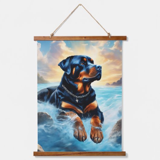 Verticale wandtapes van 26 x 36 inch hangend wandkleed (Voorkant)