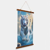Verticale wandtapes van 26 x 36 inch hangend wandkleed (Gebogen)