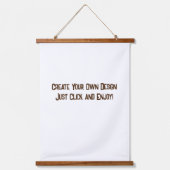 Verticale wandtapes van 26 x 36 inch hangend wandkleed (Voorkant)