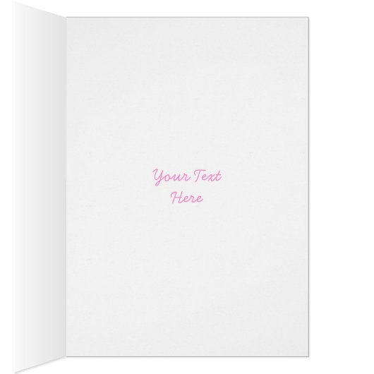 Verticale weddenschap Roze tekst (Binnen (Rechts))