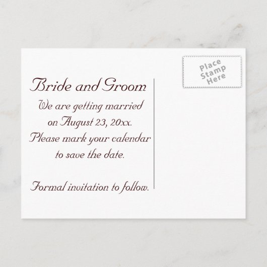 Verticale Zonnebloem Zomdag Weddenschap Opslaan Da Aankondigingskaart (Achterkant)