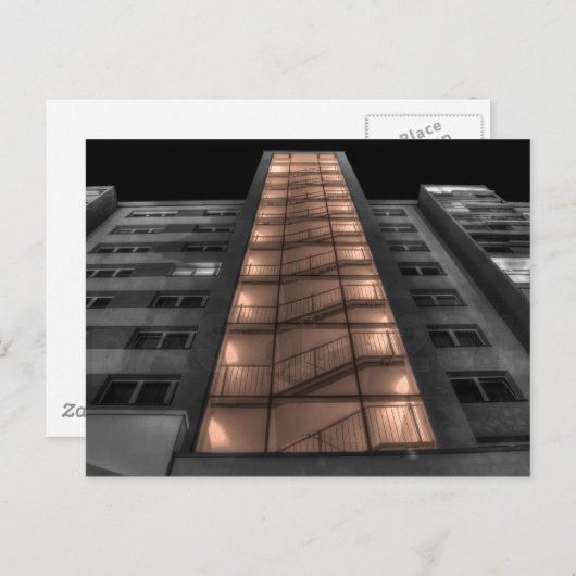 Verticales Briefkaart (Voorkant / Achterkant)