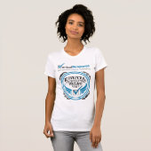 VerticalResponse Rock on White - Dames T-shirt (Voorkant volledig)