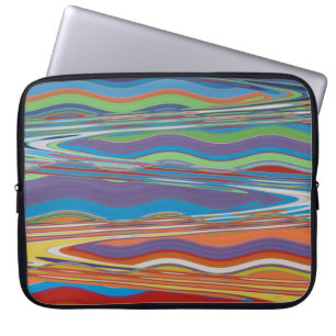 Verticel tapijt Abstract 12, 2018 SVP-Afbeelding Laptop Sleeve