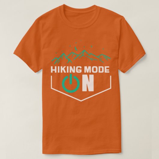 Verticingsmodus ingeschakeld t-shirt (Design voorkant)