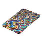 Verticle tapijt Abstract 6, 2018 | SVP-Afbeeldinge Magneet (Linkerzijde)