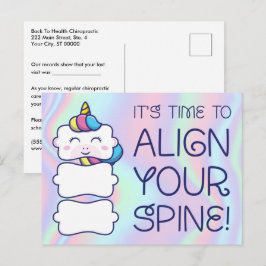 Verticorn™ Pediatrische Chiropraktijk Recall Brief Briefkaart