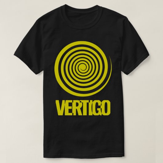 Vertigo Geïnspireerd T-shirt (Design voorkant)