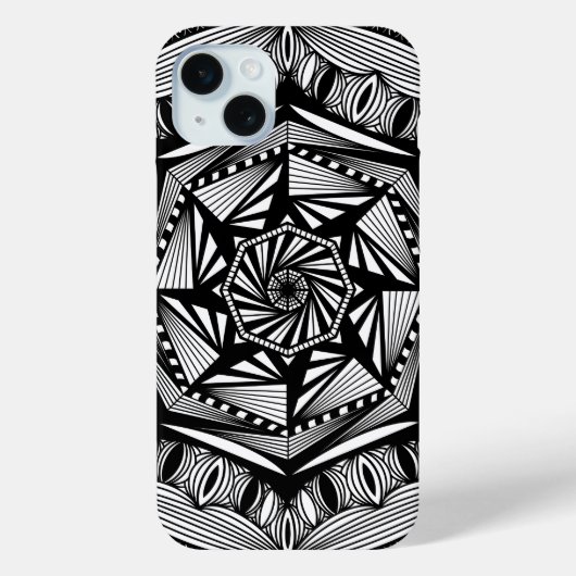 Vertigo mandala Case-Mate iPhone case (Achterkant)