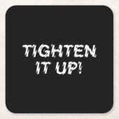 VERTIJD HET! KARTONNEN ONDERZETTERS (Voorkant)