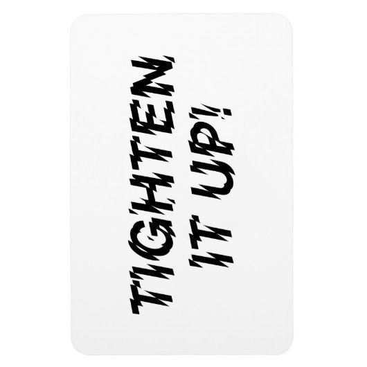 VERTIJD HET! MAGNEET (Verticaal)