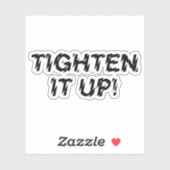 VERTIJD HET! STICKER (Vel)