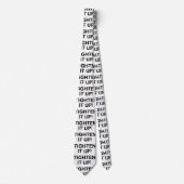 VERTIJD HET! STROPDAS (Voorkant)