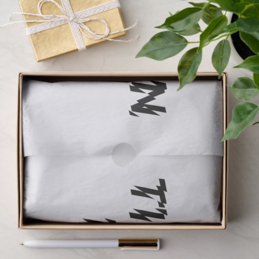 VERTIJD HET! TISSUEPAPIER (Geschenk)