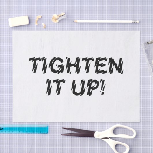 VERTIJD HET! TISSUEPAPIER (Craft)