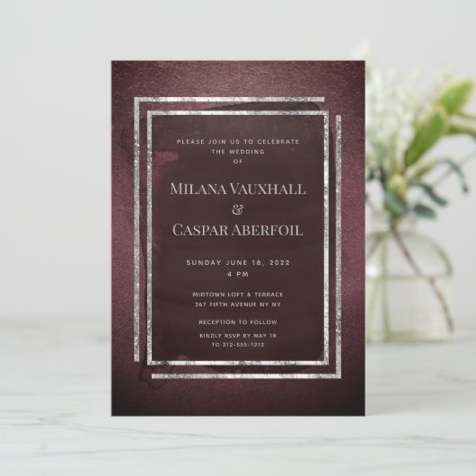 Vertogen Lijst of partij in Bourgogne Kaart (Staand voorkant)